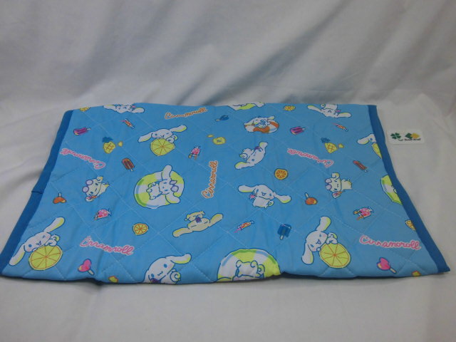 クール 枕パッド シナモロール 表示サイズ 47x58cm 接触冷感素材 【代引き・配達日・時間指定不可】【他商品と同梱不可】【ポスト投函便】 サンリオ キャラクター 正規ライセンス商品 まくらカバー ひんやり COOL cool クール 枕カバー 冷感 送料無料 日本全国配達 [2]