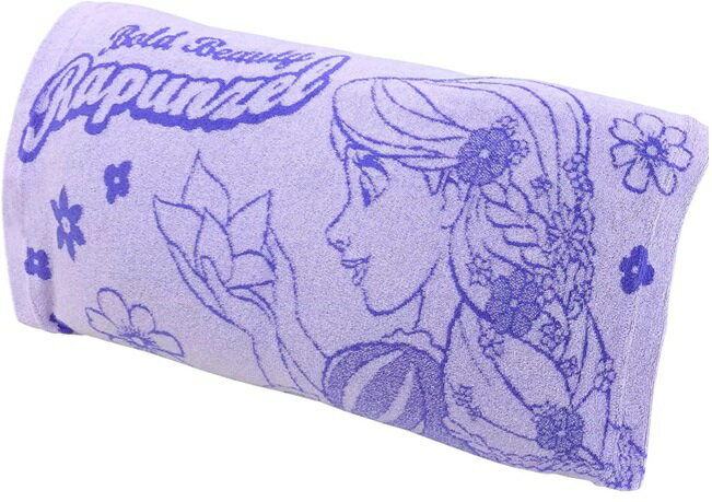 ラプンツェル　枕カバー のびのび 筒型 約32x52cm 【ポスト投函お届け】【 送料無料 /日本全国配達】【代引き・配達日・時間指定不可】筒状 筒形 抗菌防臭加工 タオル地 まくらカバー のびのび枕カバー　ディズニーキャラクター 塔の上のラプンツェル ポスト投函のサムネイル
