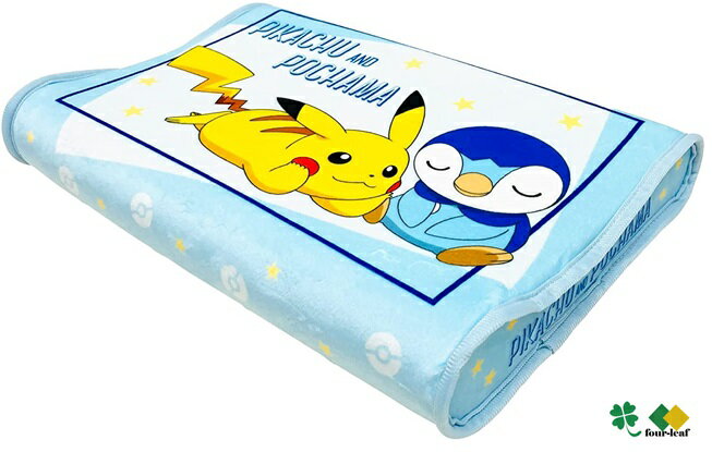 子供用枕 ソフト低反発枕 25x35cm ピカチュウ＆ポッチャマ BL （離島・沖縄不可） ポケモンキャラクターまくら　こども用まくら　ジュニアまくら　クリスマスプレゼント　誕生日プレゼント　低反発枕 小さめ　ポケットモンスター