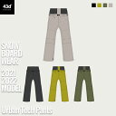 【新作予約特典付】43DEGREES スノーボードウェア パンツ 2021-2022モデル Urban Tech Pants メンズ レディース ユニセックス スキーウェア スノボウェア スノーボード スキー スノボ スノボー ウェア ウエア 大きい 新作 43d