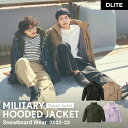 スノーボードウェア ユニセックス ジャケット Military Hooded Jacket スキーウェア レディース メンズ スノボウェア 43DEGREES 2022-2023モデル スノーボード ウェア スノボ ボード ウエア