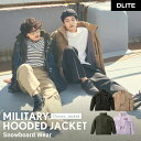 スノーボードウェア ユニセックス ジャケット Military Hooded Jacket スキーウェア レディース メンズ スノボウェア 43DEGREES 2022-2..