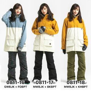 スノーボードウェア上下セットレディース43DEGREESスノボウェアスノボーウェアスノボウエア上下2点セットスキーウェア女性用