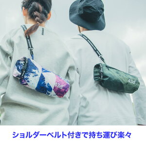 【濡れない!蒸れない!】43DEGREESレインポンチョレインコートレインウエア/レディース/メンズ/収納バッグ用ショルダーベルト付き