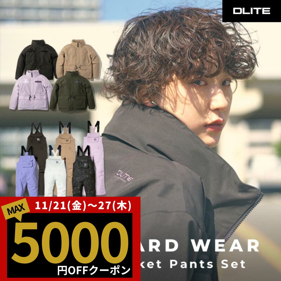 スノーボードウェア レディース 上下セット スキーウェア スノボウェア スノーウェア スノーボード ウェア スノボ ボード スキー ウエア セット ビブパンツ レディース ユニセックス 北海道 札幌 送料無料 DLITE