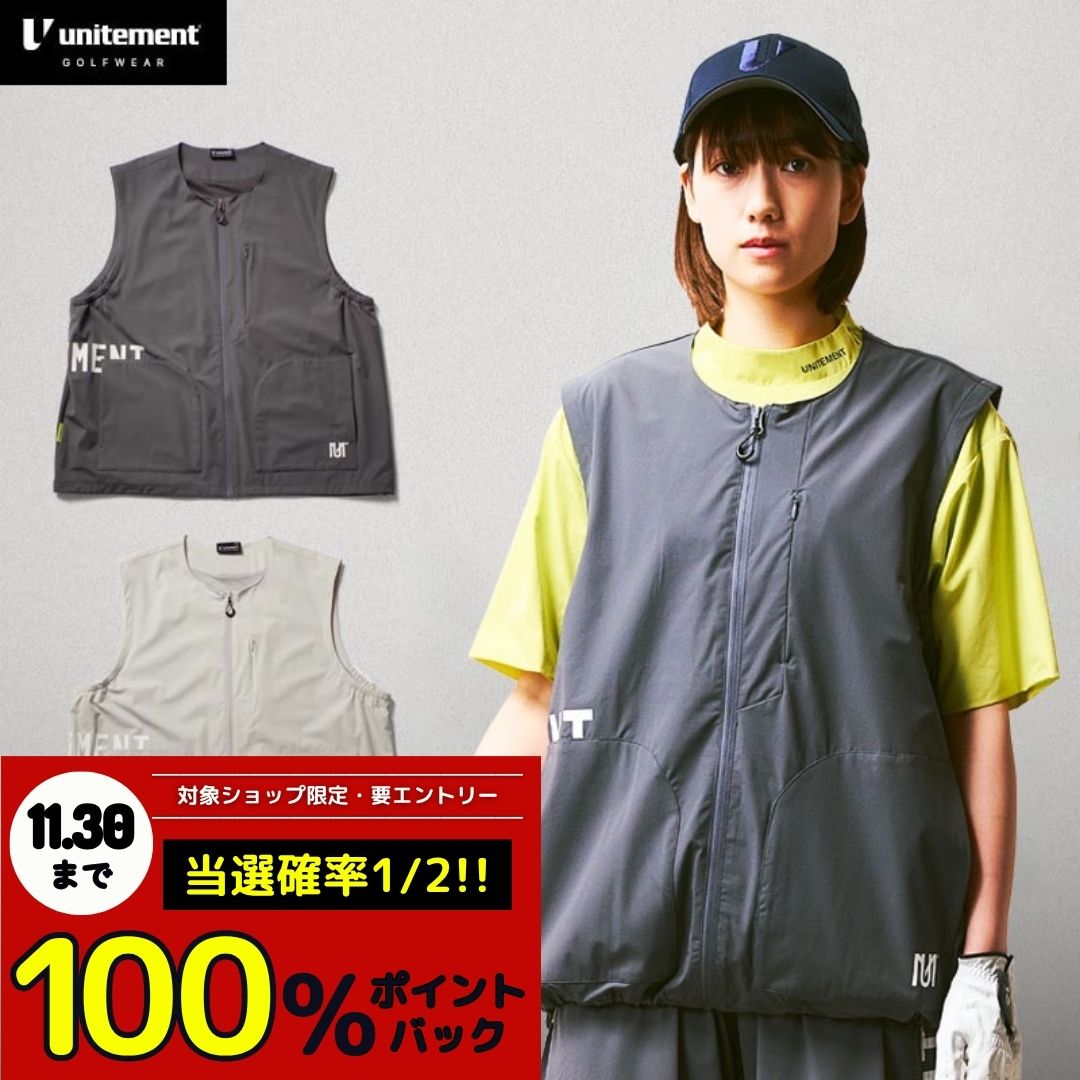 【11月限定｜抽選で最大100%ポイントバック※要エントリー】ゴルフウェア レディース ユニセックス ベス..