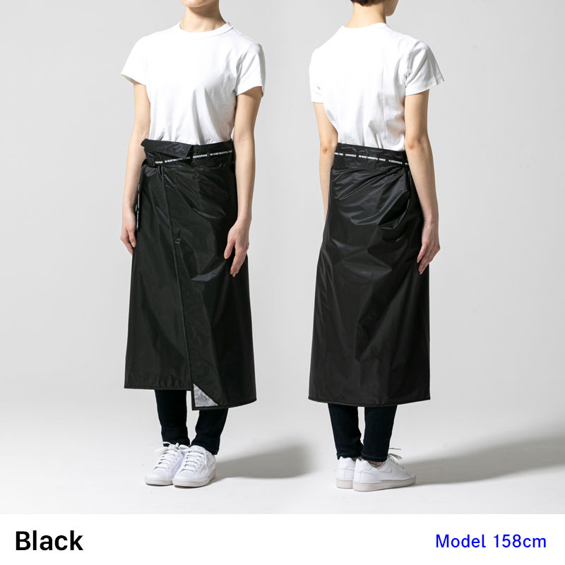 レインスカート(丈70cm) レディース おしゃれ レインウェア レイングッズ メンズ 自転車 雨具 カッパ 雨合羽 撥水 通勤 通学 軽量 旅行 キャンプ 登山 フェス アウトドア 収納 ホワイト DLITE FS-RN1909通販格安セール情報 楽天 通販