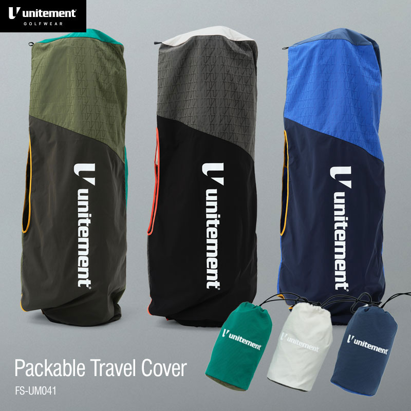 6/4 20:00~6/11 1:59 ゴルフ トラベルカバー メンズ ケース キャディバッグカバー トラベルケース 収納 ゴルフ用品 小物 unitement ( ユナイトメント ) Packable Travel Cover FS-UM041