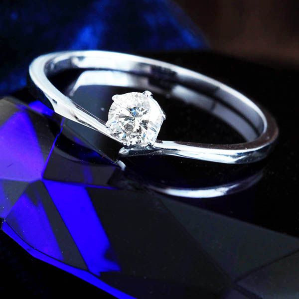 ダイヤモンド リング 一粒 プラチナ100 0.2ct 無色 Gカラー Hカラー ダイヤリング diamond ring 指輪 鑑別書 PT100 ダイア プレゼント 送料無料 即納 記念日 誕生日 彼女 刻印 クリスマス 3