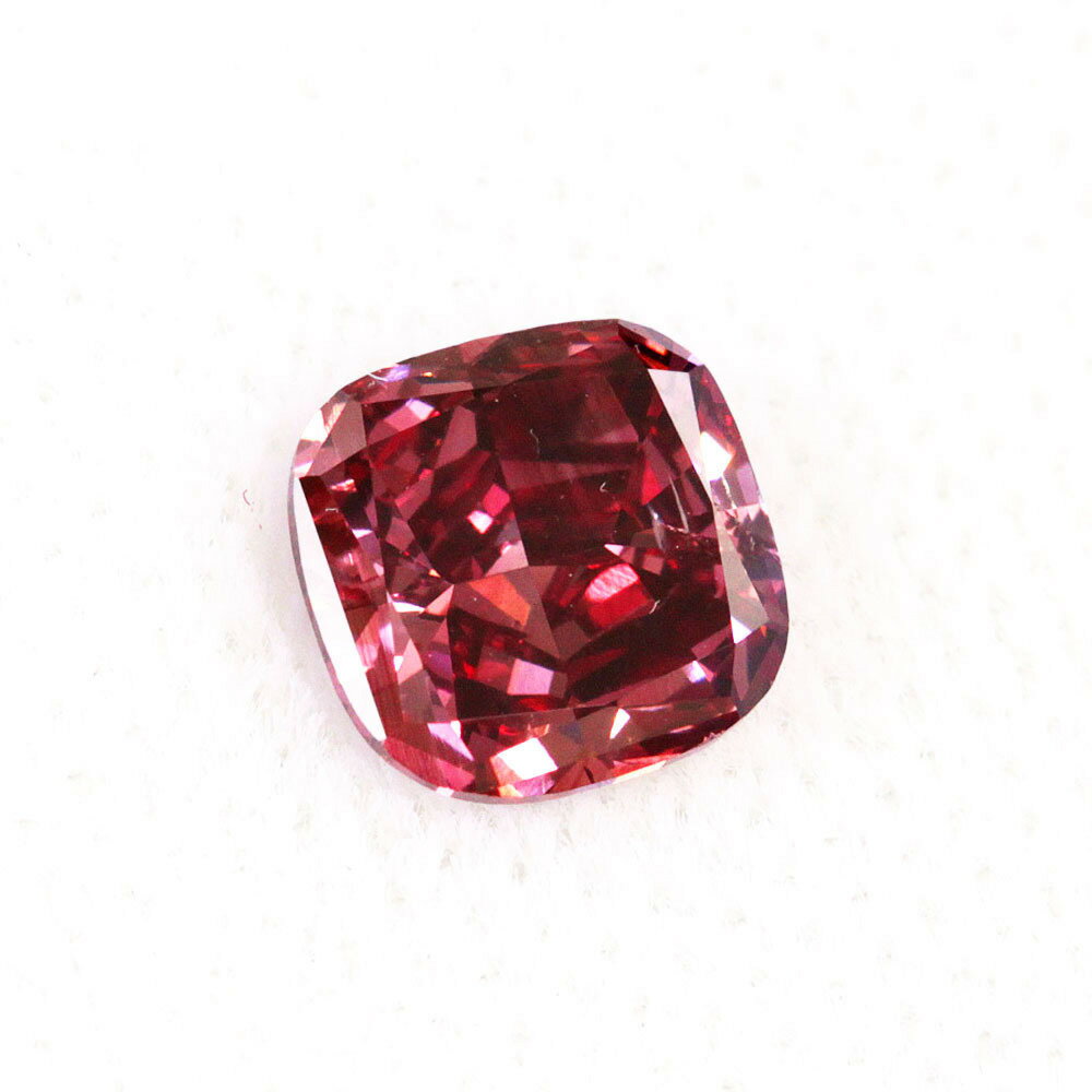 【GIA鑑定書付】世界最高品質 0.75ct FANCY RED 天然 レッドダイヤモンド ルース ファンシーレッド [送料無料]