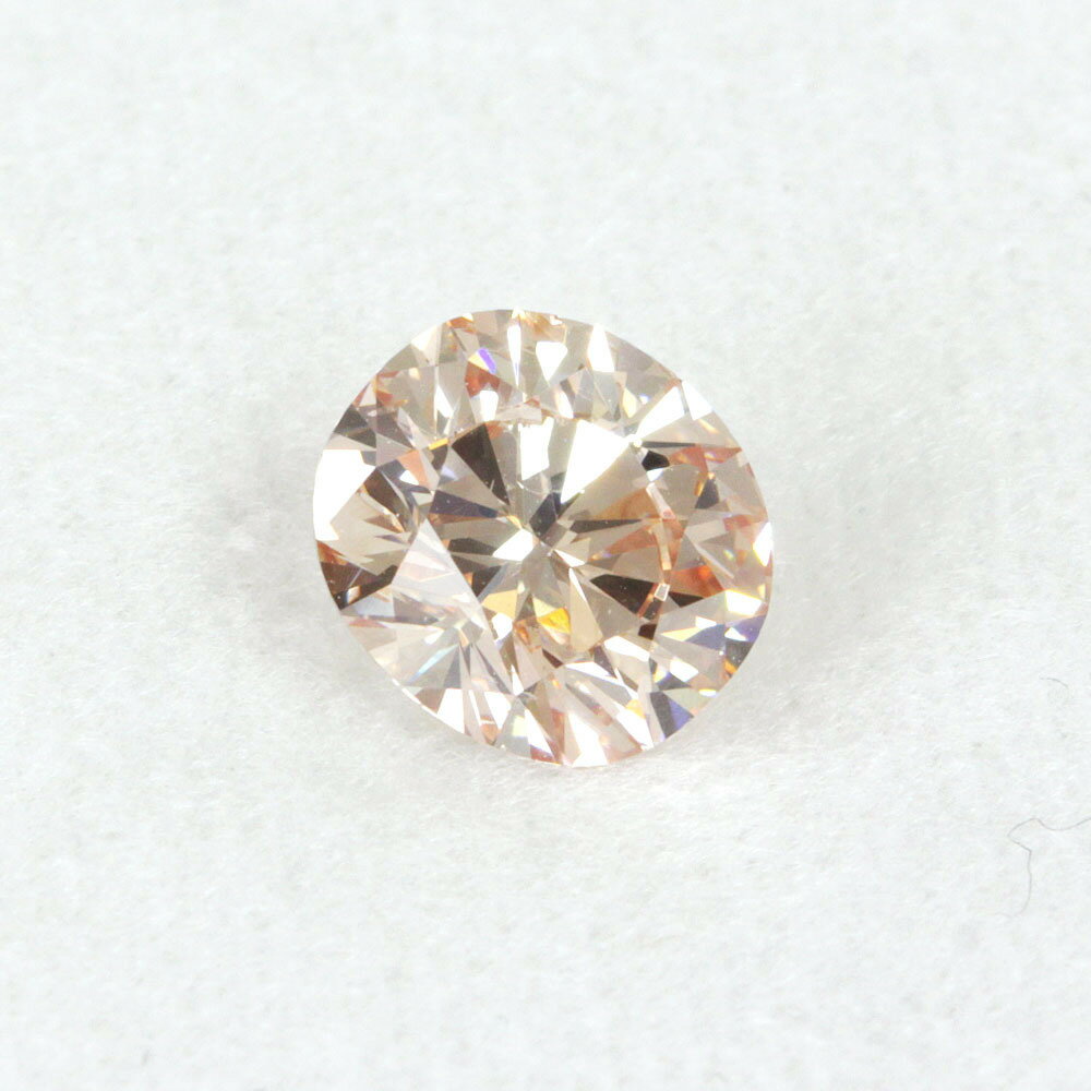 【中央宝石研究所鑑定】 2.011ct FANCY ORANGY PINK SI-1 ピンクダイヤモンド 天然 ダイヤモンド ルース オーバルカット 送料無料