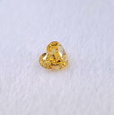 【 GIA 鑑定書付 】 希少 Fancy Vivid Yellow Orange 0.5ct イエロー オレンジダイヤモンド 天然 ダイヤモンド ルース ハート 送料無料