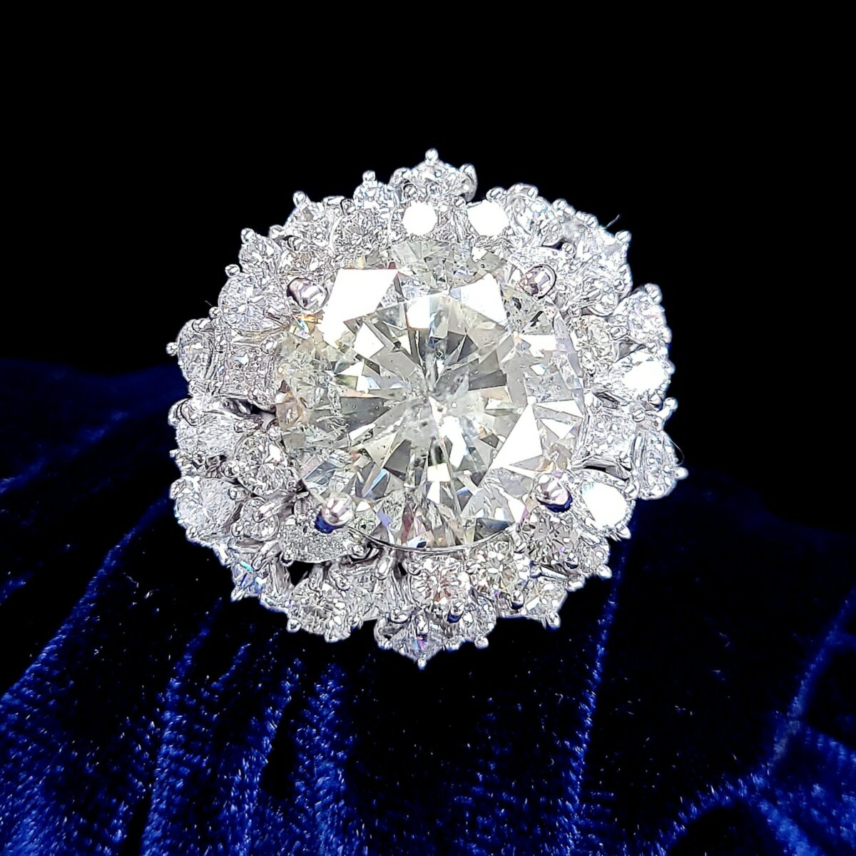 ��γ��11ct ŷ����������� 2.8ct ��������� �ץ���� ��� PT900 ���� ����