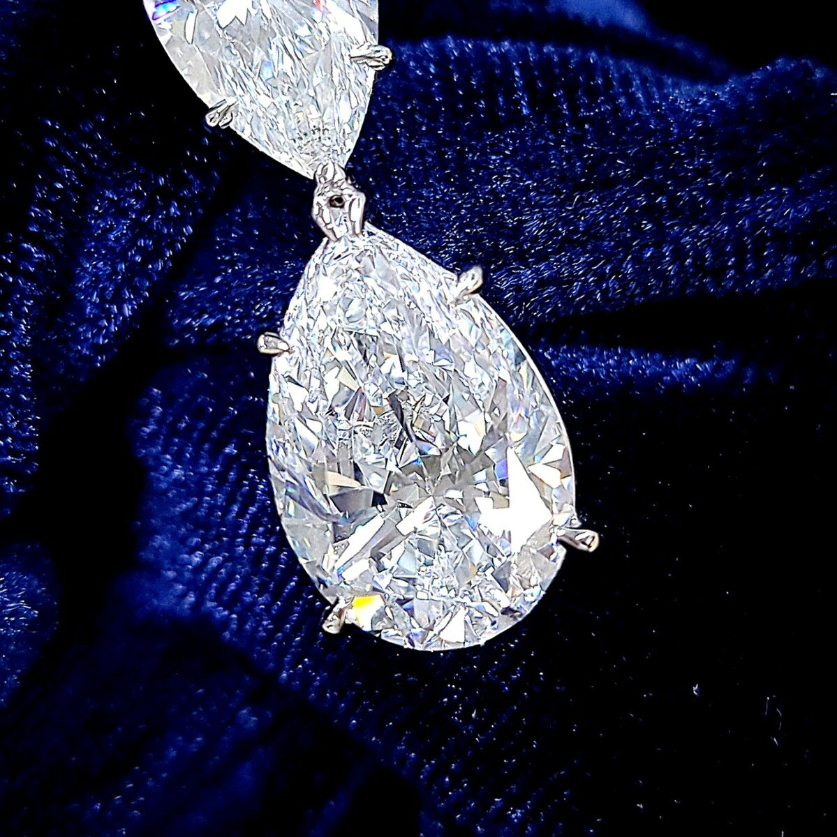 �ڵ����ζ˸¡�5.01ct D���顼 Flawless 2EX ŷ����������� �ץ���� Pt900 �ڥ����� �ͥå��쥹 ��GIA��������и���������ա�