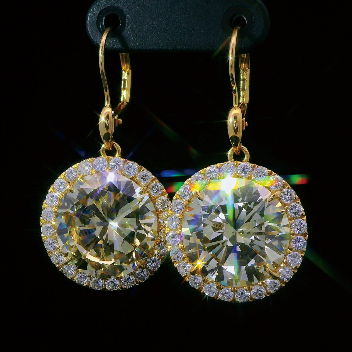 ��ͥ���ʸ��μ��� �˾����᤭ ŷ����������� ��19.973ct 18�� K18YG ��������������� �ɥ��å� �إ����� �ԥ��� ��CGL������ա�