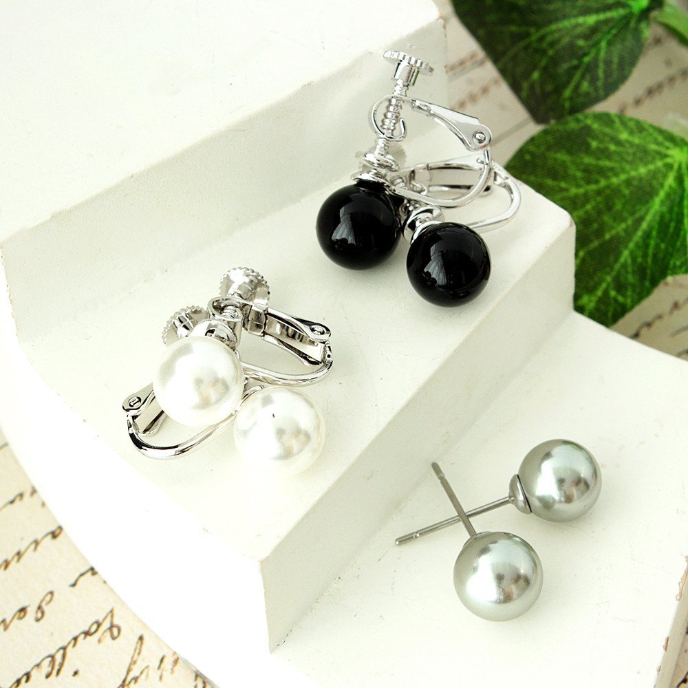 貝パール 真珠 10mm ピアス or イヤリ...の紹介画像2