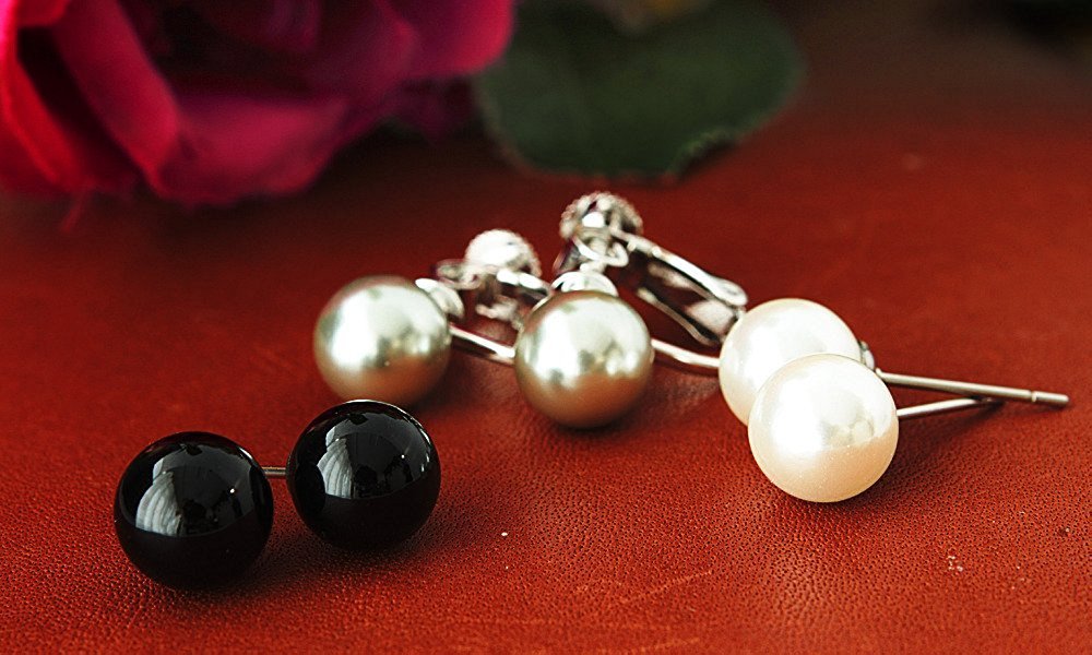 貝パール 真珠 10mm ピアス or イヤリ...の紹介画像3