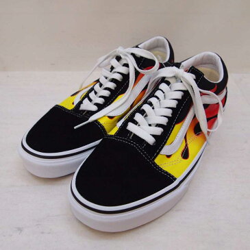 VANS(バンズ ヴァンズ) FLAME PACK フレイムパック サイズ：8(26cm) カラー：ブラック・レッド・イエロー【中古】【139 スニーカー】【鈴鹿 併売品】【139-200817-05OS】