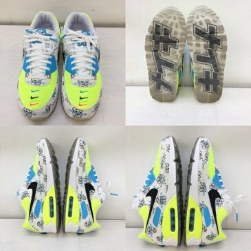 NIKE (ナイキ) WMNS AIR MAX 90 SE ウィメンズ ローカットスニーカー　DA1342-107 サイズ：9(26cm) カラー：ホワイト・イエロー・ブラック【中古】【139 スニーカー】【鈴鹿 併売品】【139-210322-05OS】