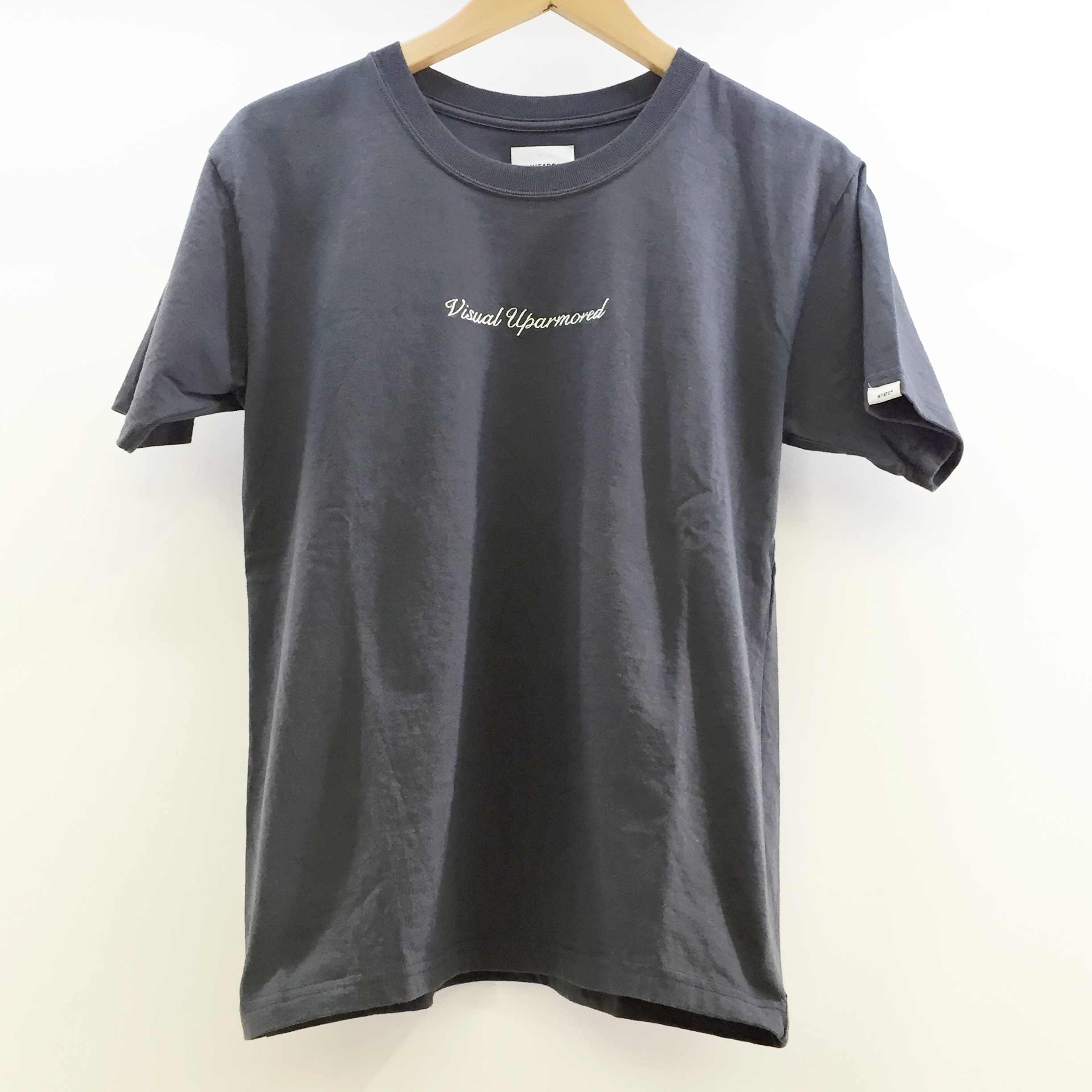 WTAPS(ダブルタップス) 20SS W TEE Tシャツ201PCDT-ST16S サイズ：XS カラー：チャコールグレー【中古】【127 ルード】【鈴鹿 併売品】【127-210825-07OS】