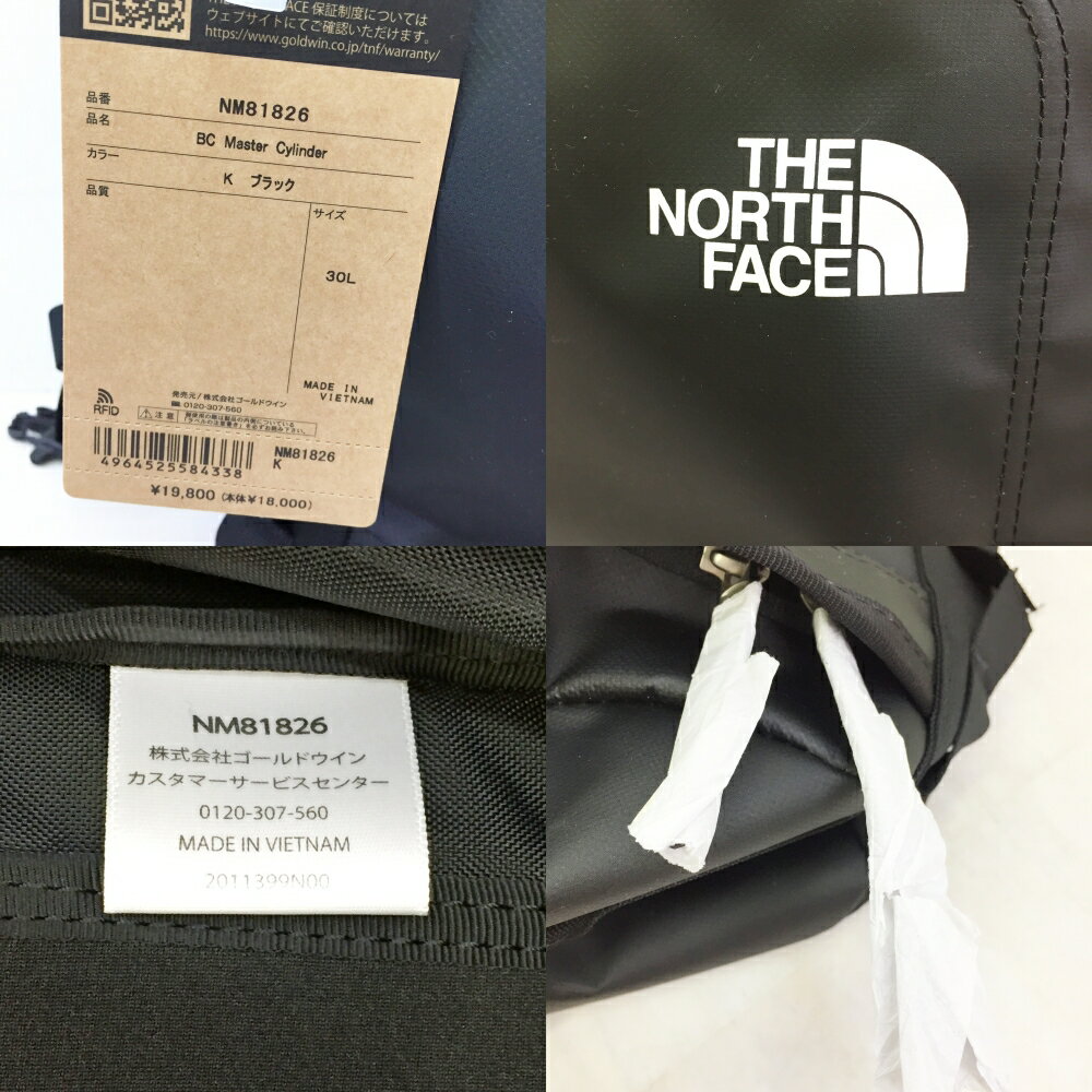 THE NORTH FACE (ノースフェイス) BC MASTER CYLINDER NM81826 マスターシリンダー バックパック 30L カラー：ブラック【中古】【137 カバン】【鈴鹿 併売品】【137-220602-07OS】