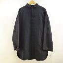 PORTER CLASSIC(ポータークラシック) MOLESKIN SHIRT JACKET モールスキン シャツジャケット サイズ：2 カラー：ブラック【中古】【125 DM】【鈴鹿 併売品】【125-230510-02OS】