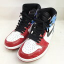 NIKE(ナイキ) AIR JORDAN 1 RETRO HIGH OG FEARLESS エアジョーダン 1 レトロ ハイ オリジナル フィアレス CK5666-100 サイズ：10(28cm) カラー：ホワイト ブラック ブルー レッド【中古】【139 スニーカー】【鈴鹿 併売品】【139-230518-10OS】