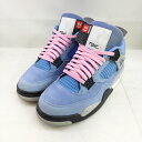 NIKE(ナイキ) AIR JORDAN 4 RETRO "UNC"エアジョーダン 4 レトロ CT8527 400 サイズ：9(27cm) カラー：ブルー・ブラック