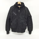 ALPHA INDUSTRIES（アルファ インダストリーズ） MA-1 パーカライナー付き TA0118-201 サイズ：M カラー：ブラック