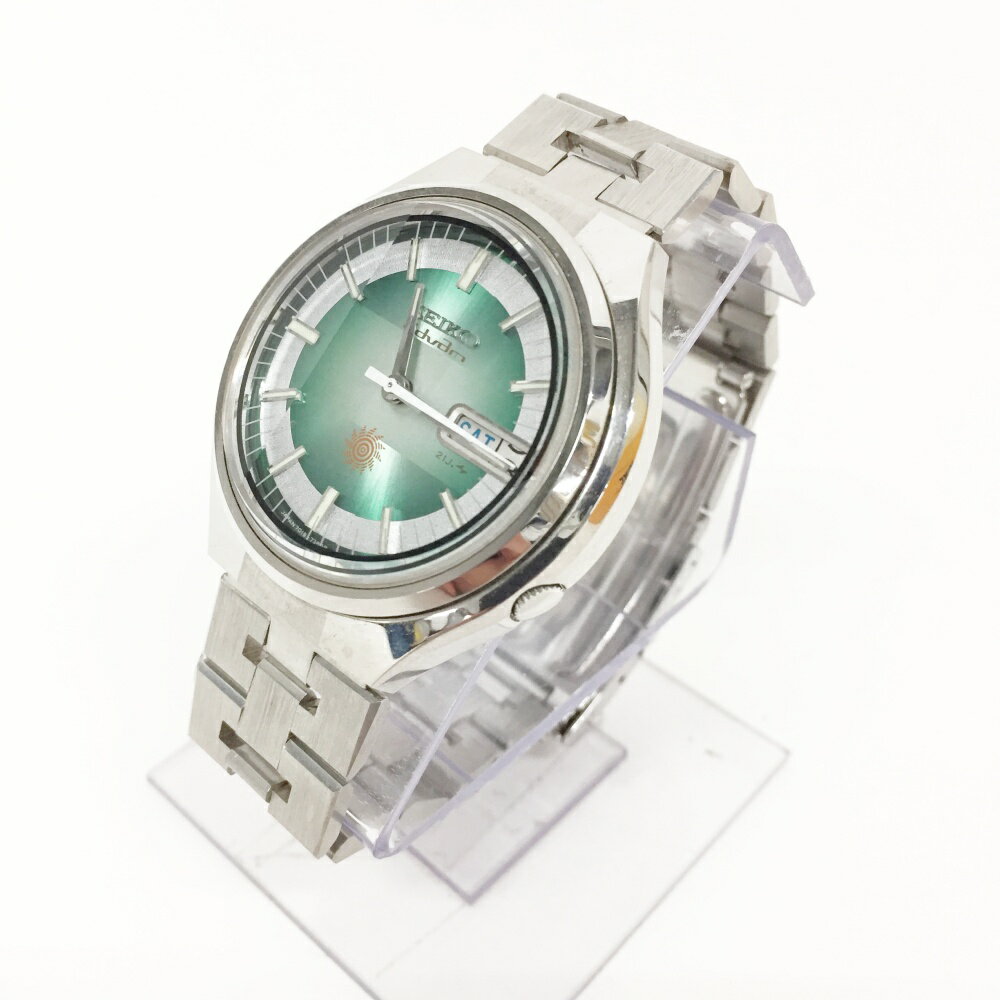 SEIKO(セイコー) ADVAN 7019-7280 腕時計 自動巻き カラー：シルバー・グリーン【中古】【141 時計】【鈴鹿 併売品】【141-240411-04OS】のサムネイル