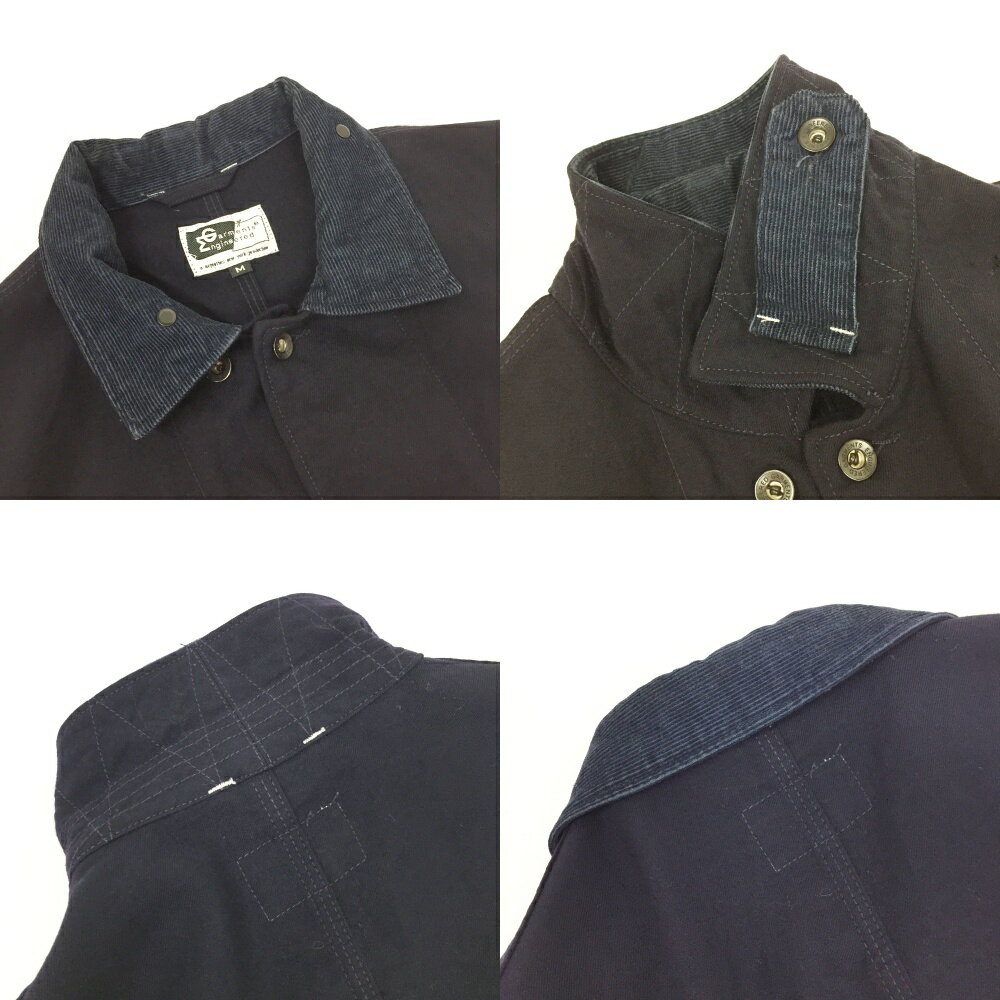ENGINEERED GARMENTS(エンジニアド ガーメンツ) カバーオール サイズ：M カラー：ネイビー【中古】【128 アメカジ】【鈴鹿 併売品】【128-241011-07OS】
