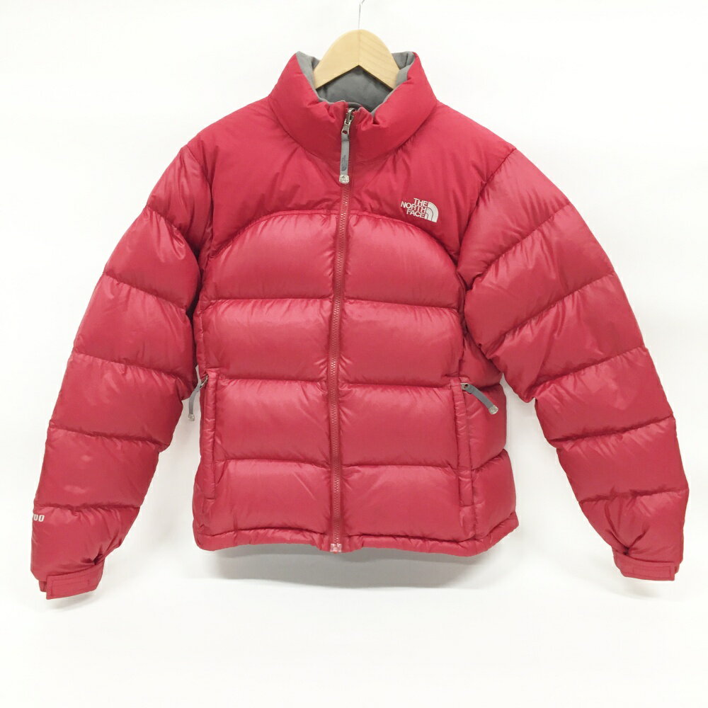 THE NORTH FACE(ザノースフェイス) ヌプシダウンジャケット NDW01233 サイズ:M カラー:レッド【中古】【132 レディーストップス】【鈴鹿 併売品】【132-241219-06OS】