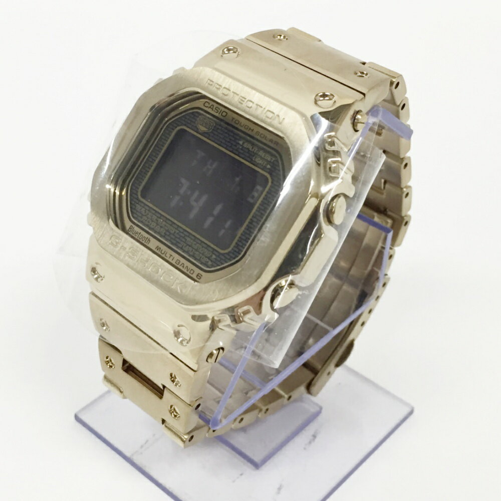 CASIO(カシオ)G-HOCK GMW-B5000GD-9JF フルメタル 電波ソーラーサイズ:カラー:ゴールド【中古】【141 時計】【鈴鹿 併売】【141-250407-06OS】