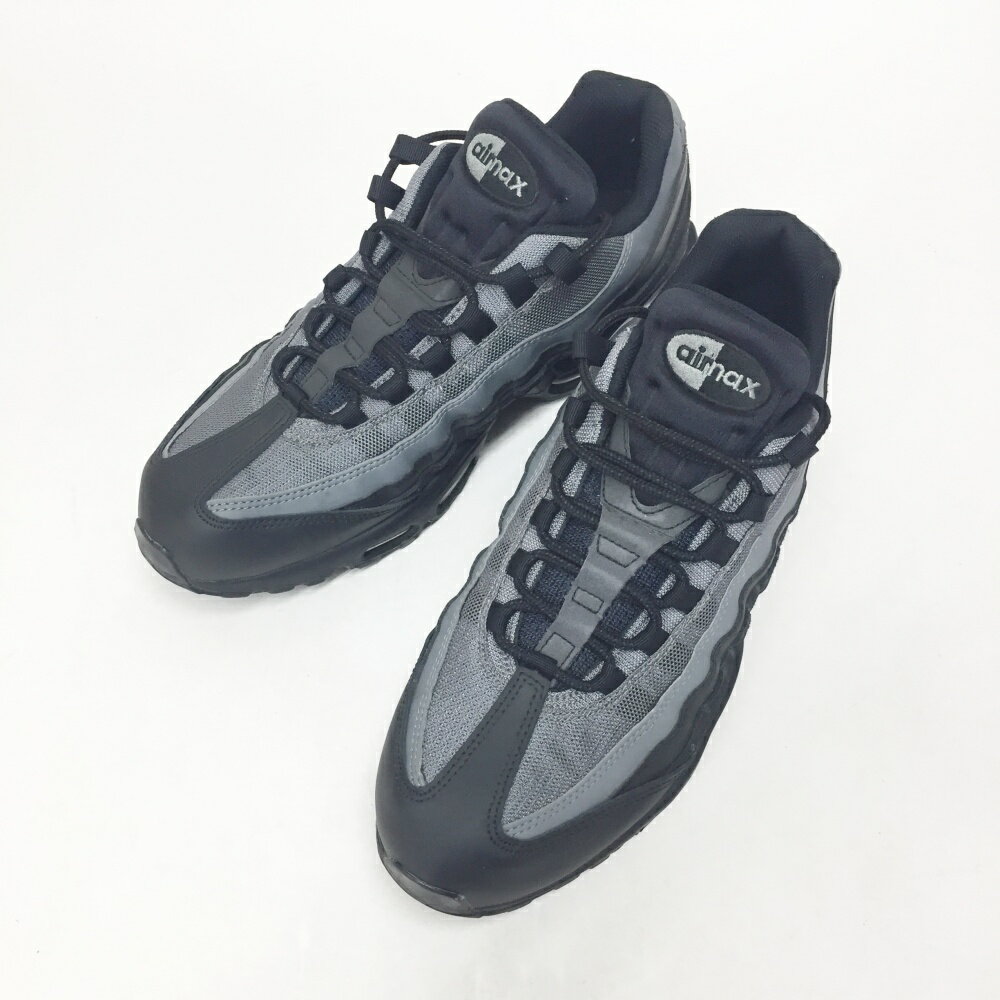 NIKE(ナイキ)AIR MAX 95 ESSENTIAL エア マックス 95 エッセンシャル CI3705 002サイズ:11.5(29.5cm)カラー:ブラック・グレー【中古】【139 スニーカー】【鈴鹿 併売】【139-250529-08OS】