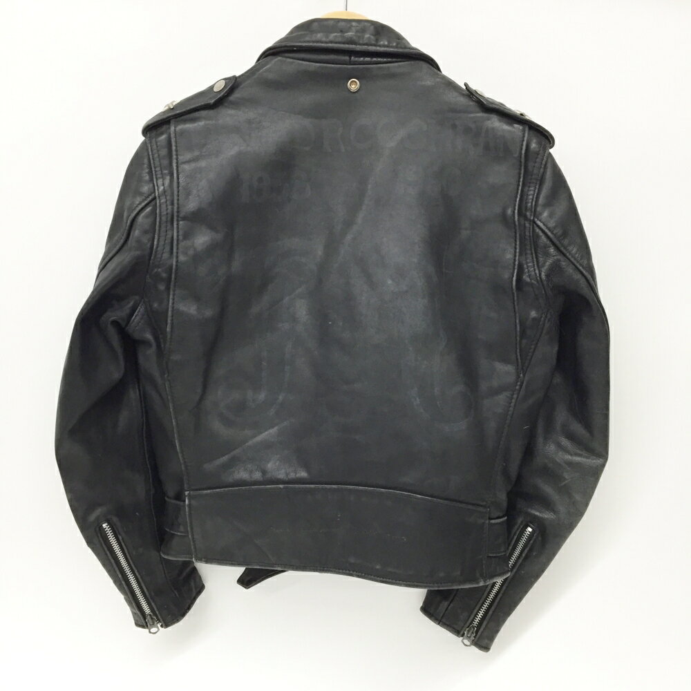Schott(ショット)613XX ダブルライダースジャケット USA製サイズ：36カラー：ブラック【中古】【128 アメカジ】【鈴鹿 併売】【128-250904-02OS】