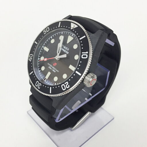 TIMEX(タイメックス)Deep Water Reef 200 ディープウォーターリーフクォーツ 腕時計 TW2Y02200サイズ:カラー:ブラック【中古】【141 時計】【鈴鹿 併売】【141-250909-02OS】 TIMEX(タイメックス)Deep Water Reef 200 ディープウォーターリーフクォーツ 腕時計 TW2Y02200サイズ:カラー:ブラック【中古】【141 時計】【鈴鹿 併売】【141-250909-02OS】