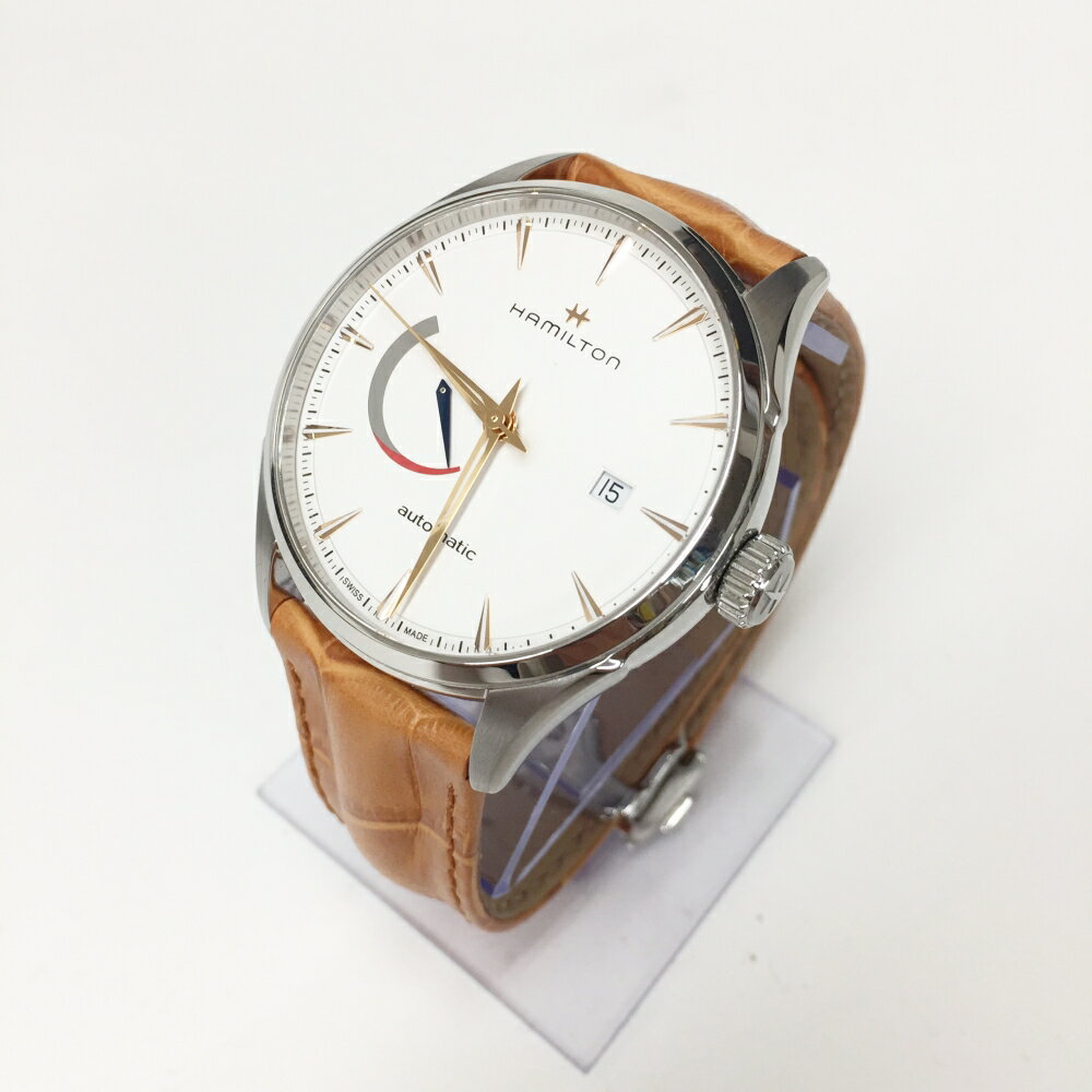 HAMILTON(ハミルトン)JAZZMASTER POWER RESERVE AUTO ジャズマスター パワーリザーブ オート H32635511 自動巻き腕時計サイズ：カラー：ホワイト【中古】【141 時計】【鈴鹿 併売】【141-251016-01OS】