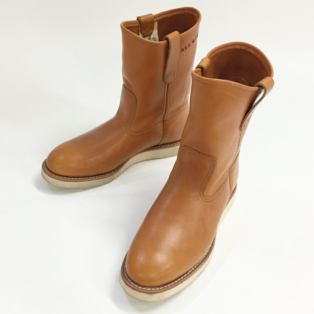 RED WING(レッドウィング)ペコスブーツ 9866サイズ：6.5(24.5cm)カラー：ゴールドラセット【中古】【14..