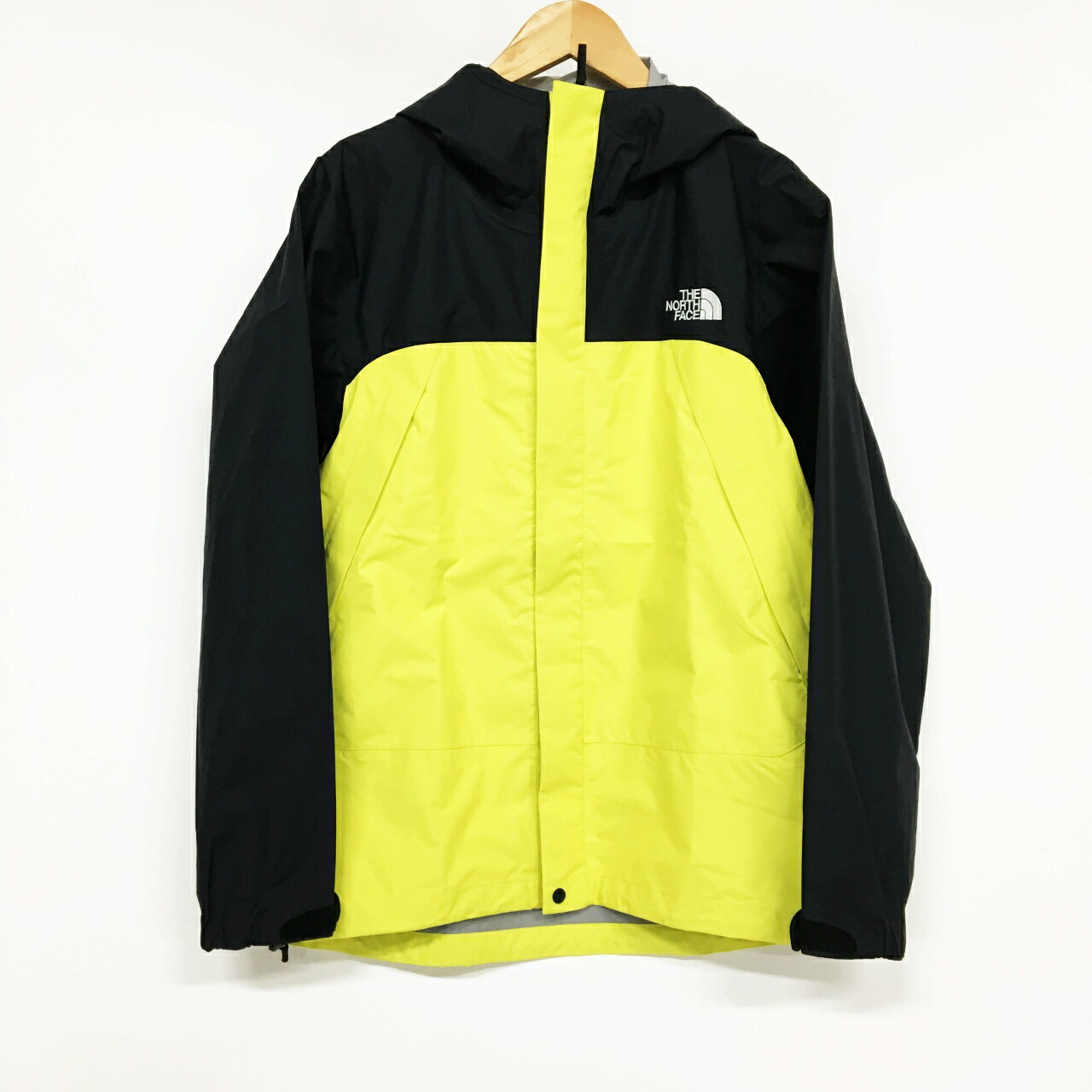 THE NORTH FACE(ノースフェイス)ドットショットジャケットNP61930 サイズ：M カラー：イエロー×ブラック【中古】【129 アウトドア】【鈴鹿 併売品】【129-220228-03SS】