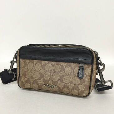 COACH（コーチ）ショルダーバッグ サイズ： カラー：ブラウン/ブラック【中古】【148 SPブランド】【鈴鹿 併売品】【148-220214-02NS】