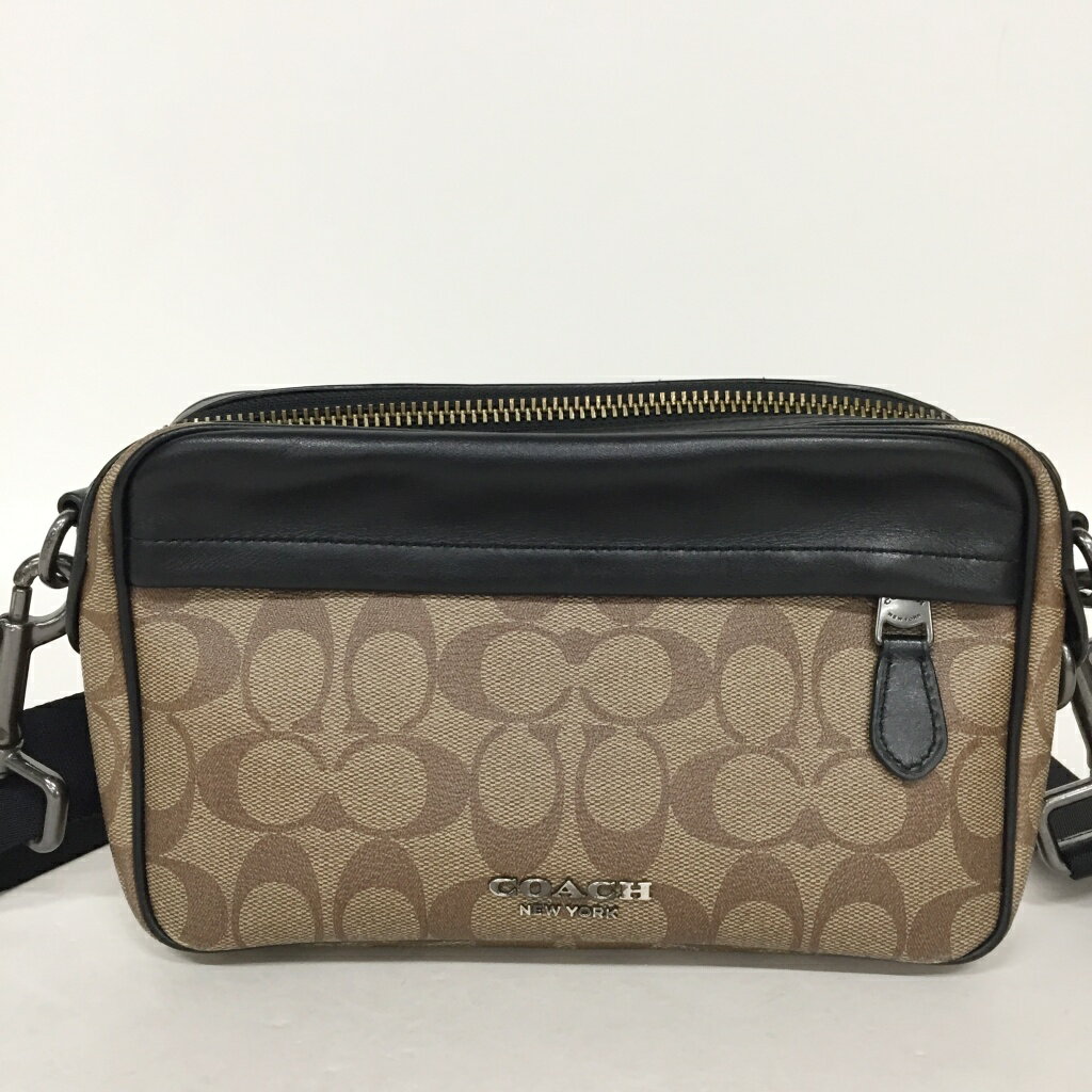 COACH（コーチ）ショルダーバッグ サイズ： カラー：ブラウン/ブラック【中古】【148 SPブランド】【鈴鹿 併売品】【148-220214-02NS】