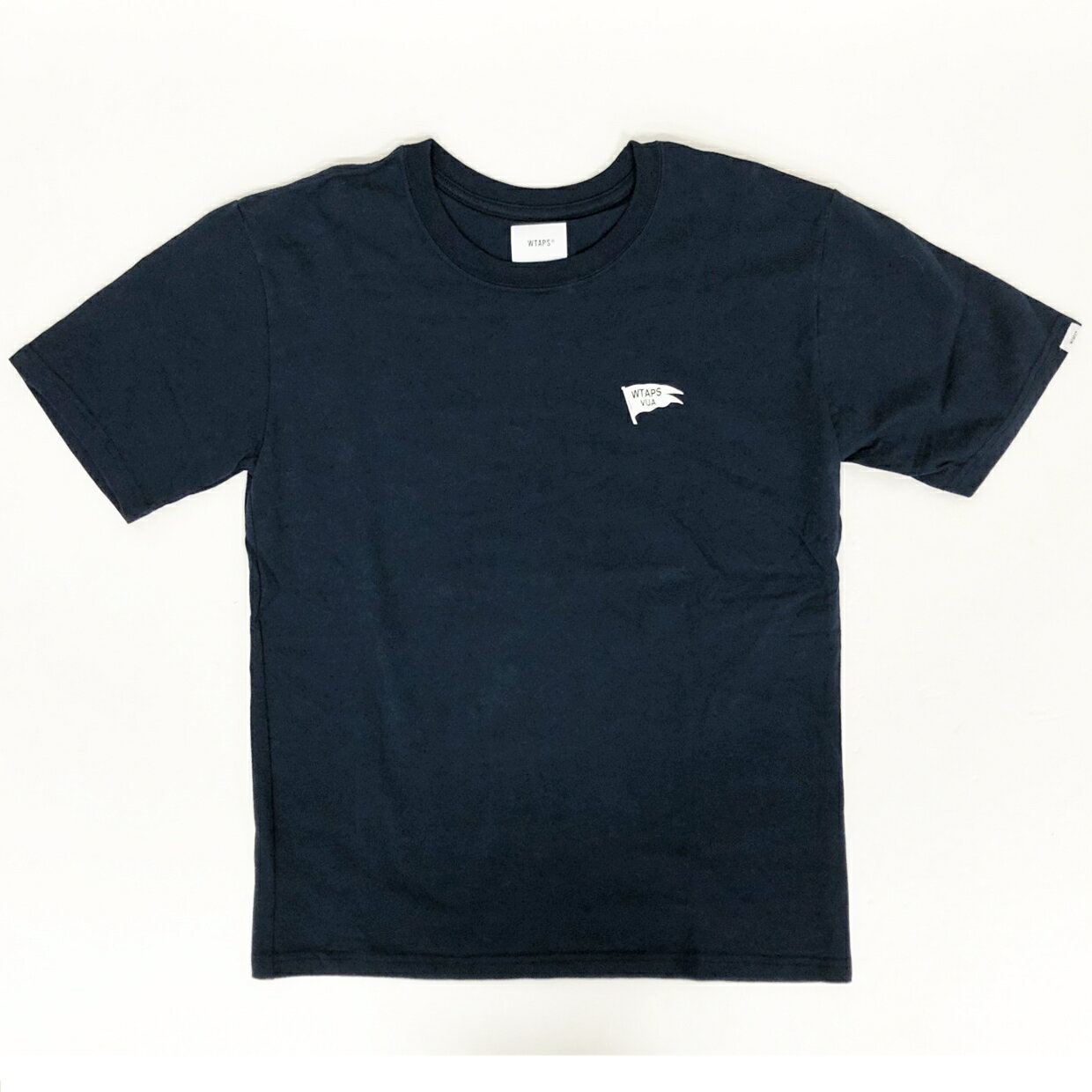 楽天フーリエ　楽天市場店ダブルタップス WTAPSWTAPS ISSUE TEE Tシャツ 202PCDT-ST06S サイズ：S カラー：NAVY【中古】【127 ルード】【鈴鹿 併売品】【127-220712-03BS】