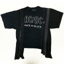 Rebuild by Needles/リビルドバイニードルズAC/DC 7 Cut Teeサイズ：Sカラー：ブラック【中古】【128 アメカジ】【鈴鹿 併売】【128-230522-01BS】