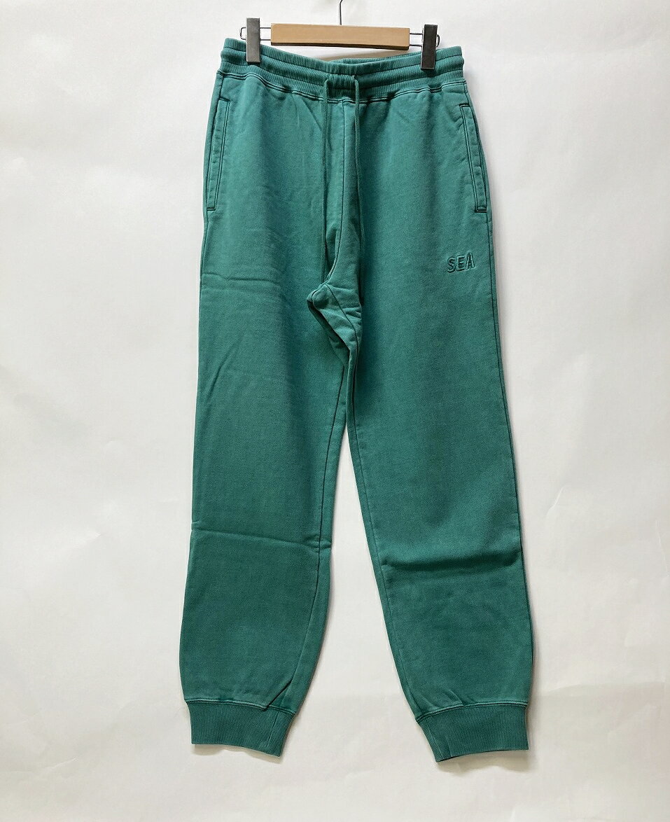 WIND AND SEA(ウィンダンシー) スウェットパンツ WDS-10TH-PT-05サイズ:Mカラー:グリーン【中古】【126 ストリート】【鈴鹿 併売】【126-240926-02SS】