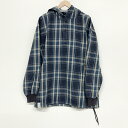 DESCENDANT(ディセンダント)MOLE HOODED LS SHIRT　202BRDS-SHM02 サイズ：3 カラー：ネイビー