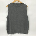 to touch(トゥータッチ)ニットベストサイズ:2カラー:グレー【中古】【132 レディーストップス】【鈴鹿 併売】【132-250620-06NS】