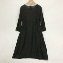 nest robe（ネストローブ ）リネンワンピースサイズ：不明カラー：チャコール系【中古】【132 レディーストップス】【鈴鹿 併売】【132-230602-01NS】