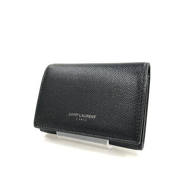 SAINT LAURENT(サン　ローラン) 6連キーケース ロゴ 485634 ブラック【中古】【SPブランド】【四日市 併売品】【148-200312-03eH】