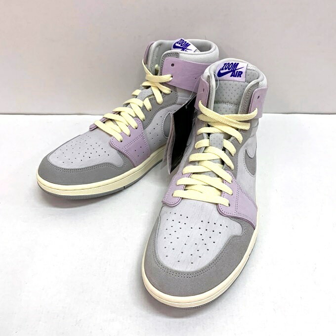 NIKE WMNS AIR JORDAN 1 ZOOM AIR CMFT ナイキ ウィメンズ エア ジョーダン 1 ズーム エア コンフォート DV1305-005 グレー/パープル サイズ：29cm【中古】【139 スニーカー】【四日市 併売品…