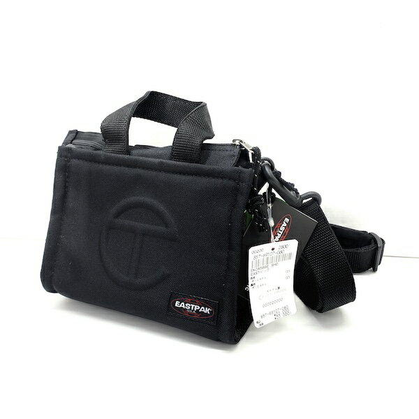 TELFAR x EASTPAK SMALL SHOPPER BAG BLACK テルファー イーストパック スモールショッパー 2wayバッグ EK0A5BBE ブラック【中古】【137 カバン】【四日市 併売品】【137-230621-03KH】